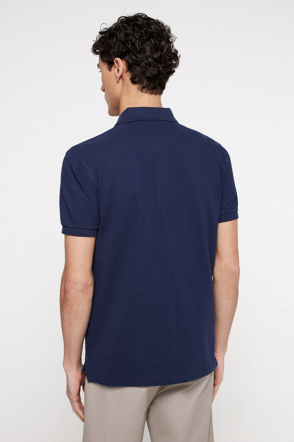 Fifty Outlet Polo basico algodon Milano Navy