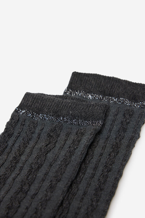 Fifty Outlet Calcetines cables Navy