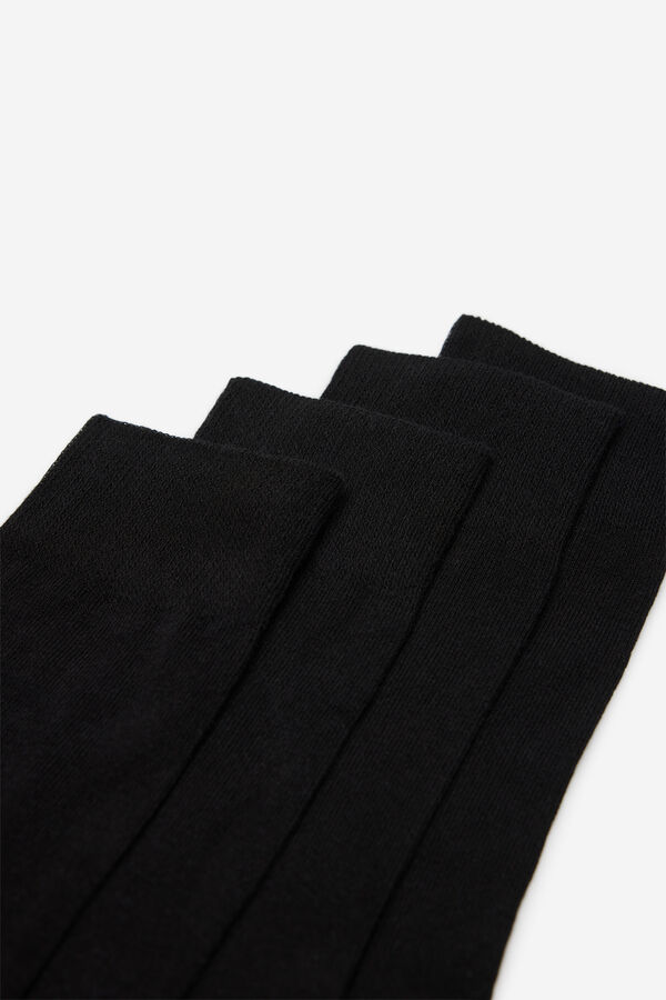 Fifty Outlet Calcetines básicos milano Negro