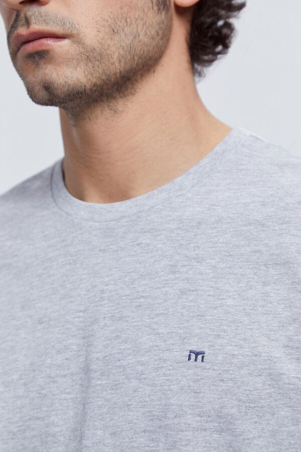 Milano Camiseta basica 100% algodón BCI Gris