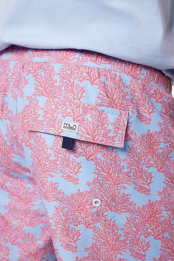 Fifty Outlet Bañador con estampado coral. Navy