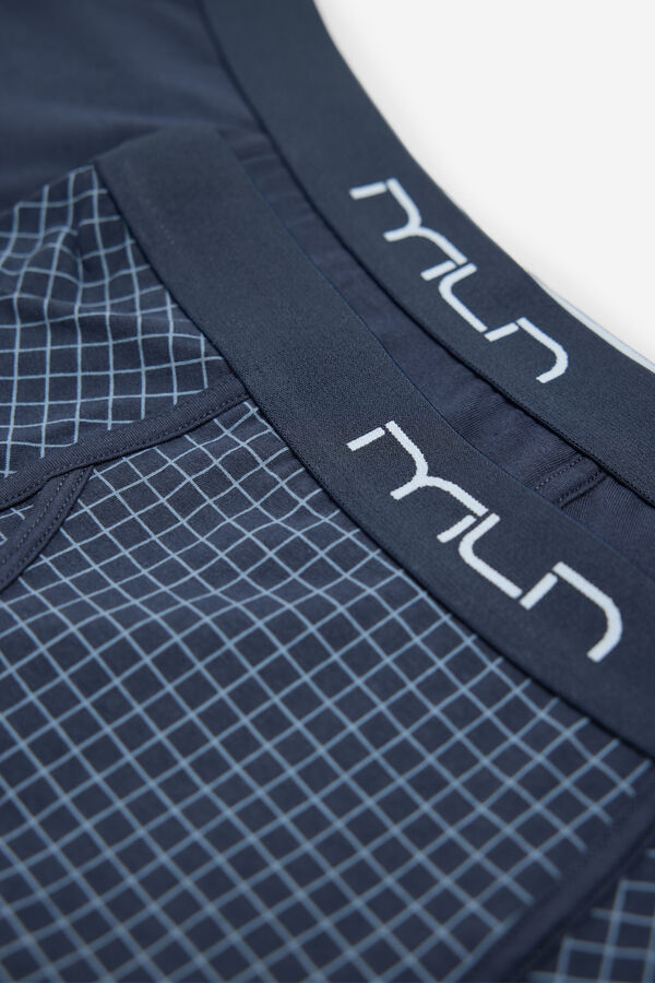 Milano Pack boxer liso y estampado Azul