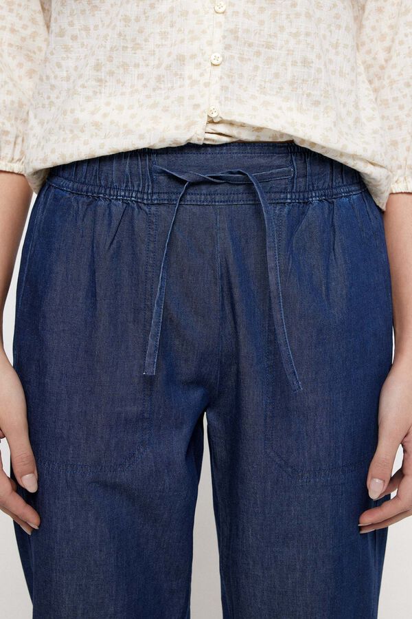 Fifty Outlet Pantalón ligth denim Azul