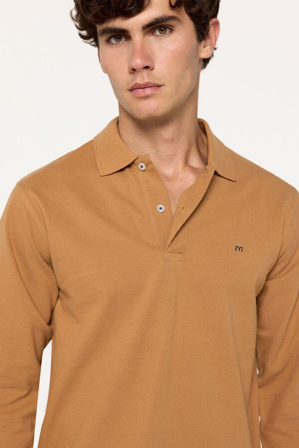 Fifty Outlet Polo manga larga Gris