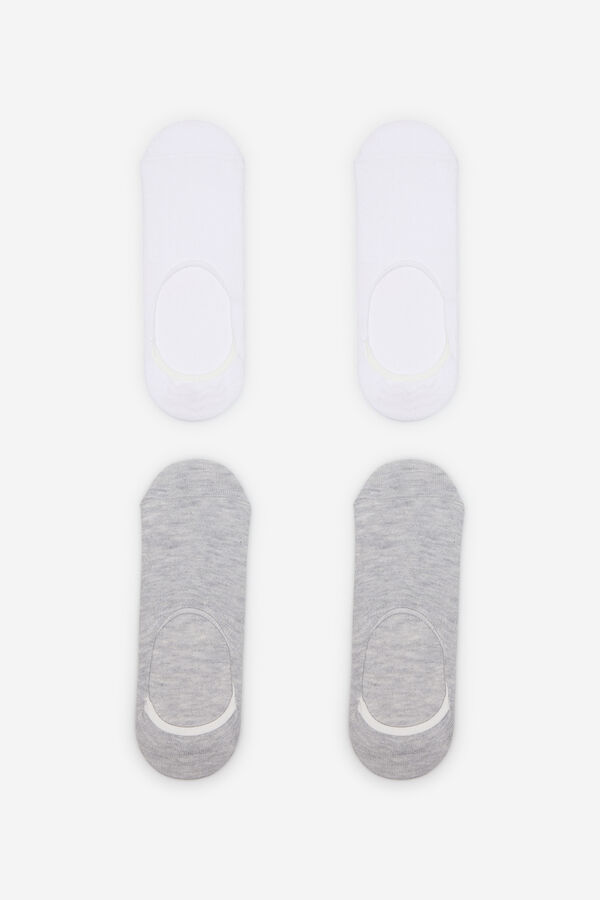 Fifty Outlet Pack dos pares de protectopies Blanco
