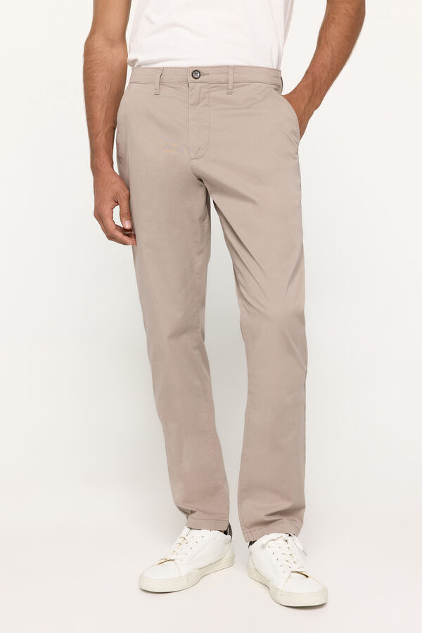 Fifty Outlet Pantalón chino aniversario Marfil
