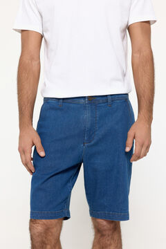 Fifty Outlet Bermudas denim algodón Azul