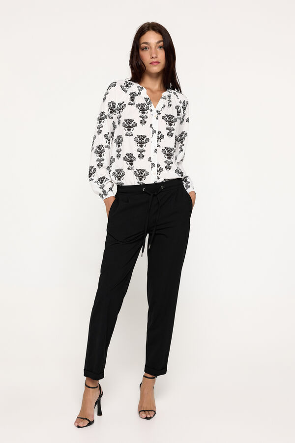 Fifty Outlet Pantalón sport Negro