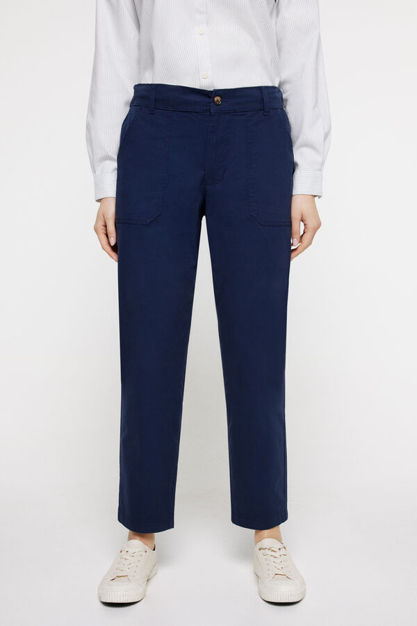 Fifty Outlet Pantalón Casual Navy