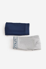 Milano Pack boxer liso Gris Claro