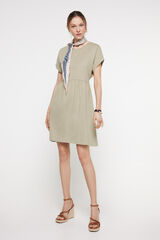 Milano Lucia dress Kaki Claro