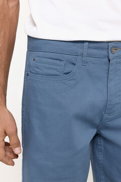 Fifty Outlet Bermudas cinco bolsillos. Azul