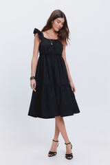 Fifty Outlet Vestdo estilo mesonero Negro