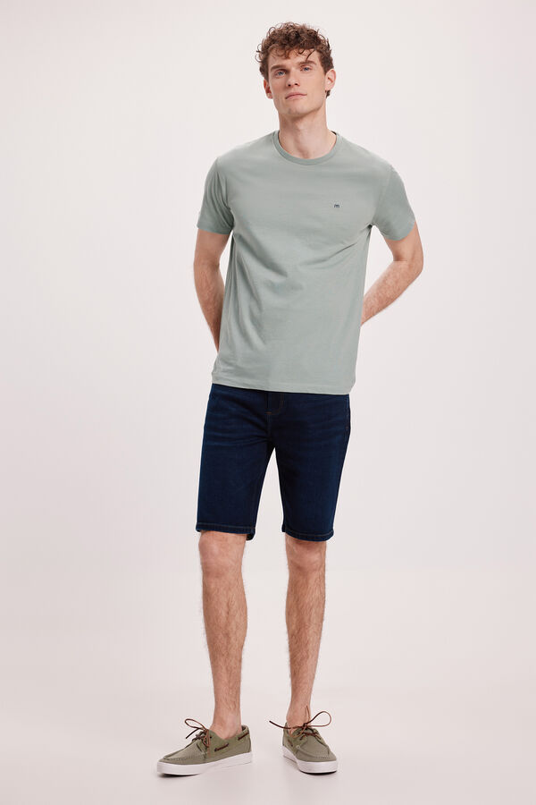 Fifty Outlet Camiseta Básica Verde