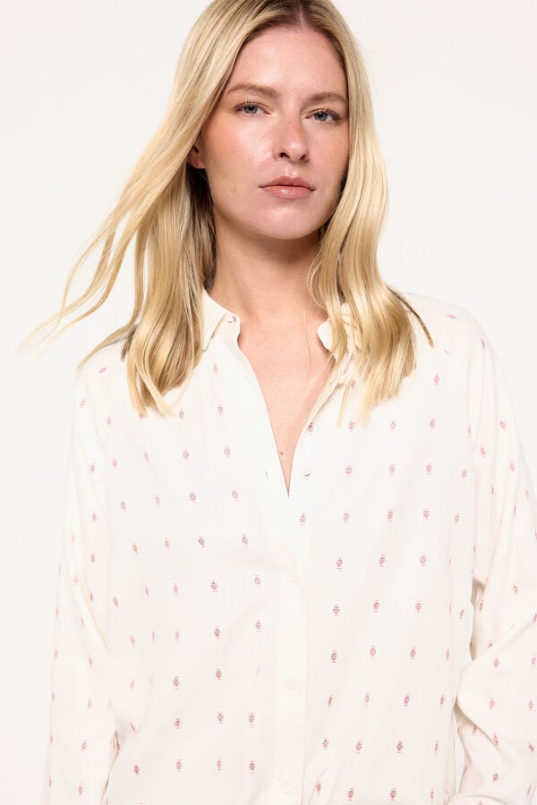 Milano Camisa fluida Marrón