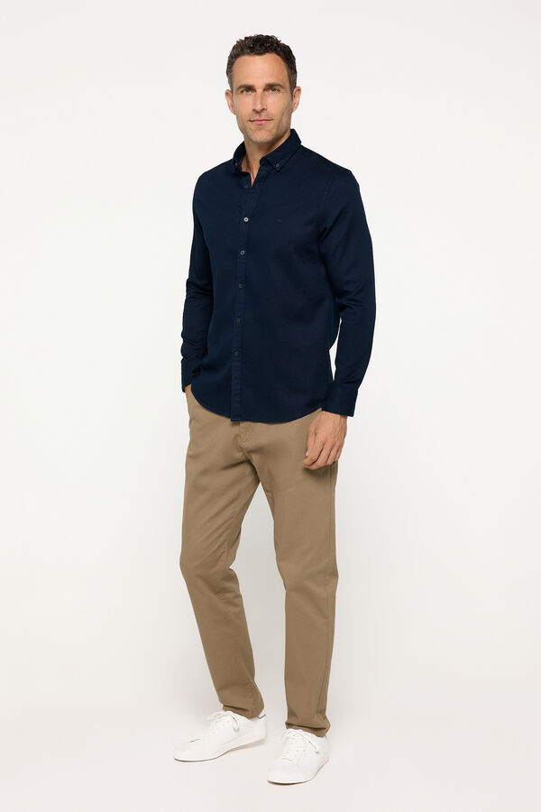 Fifty Outlet Camisa sport estructura Navy