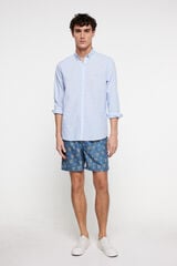 Milano Ba&ntilde;ador Estampado Motivos Azul