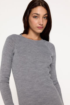 Fifty Outlet Vestido tricot Gris