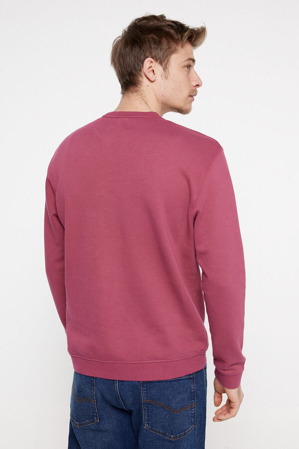 Fifty Outlet Sudadera Cuello Caja Rojo/Coral