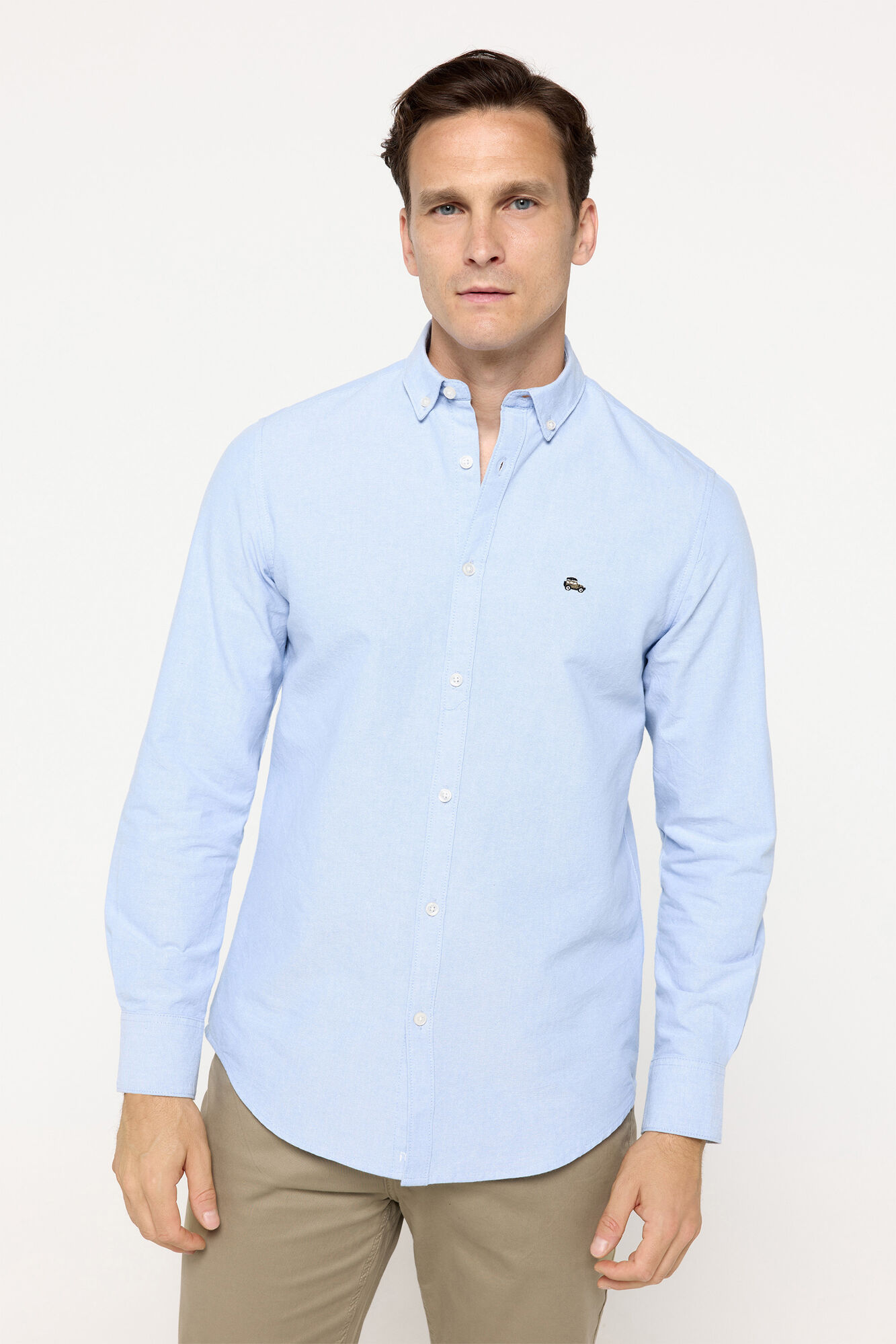 Milano Camisa Oxford bordada