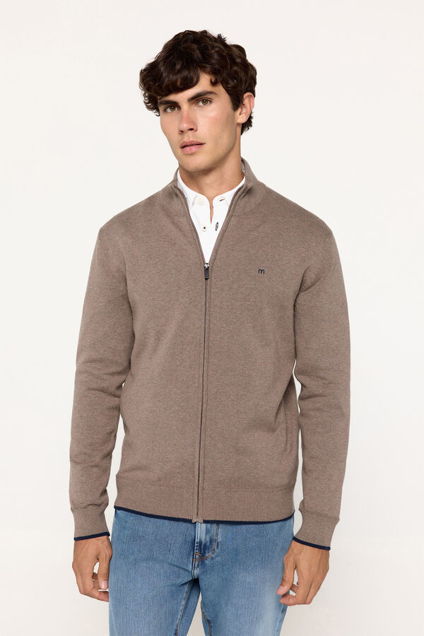 Fifty Outlet Chaqueta tejido cierre Arena