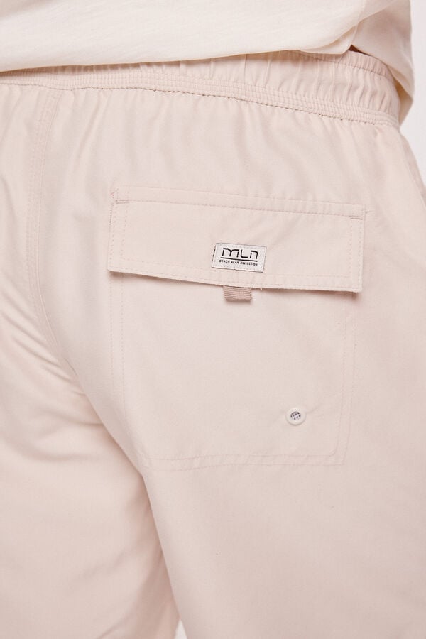 Fifty Outlet Bañador Básico Beige