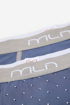 Fifty Outlet Pack de boxers print fantasía Azul