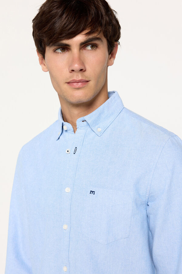 Fifty Outlet Camisa oxford lisa Azul