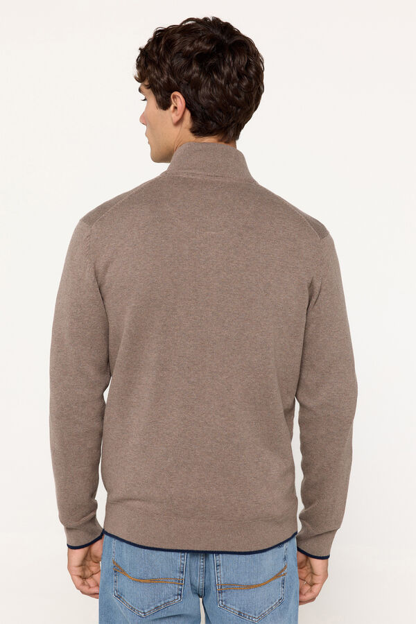 Fifty Outlet Chaqueta tejido cierre Arena