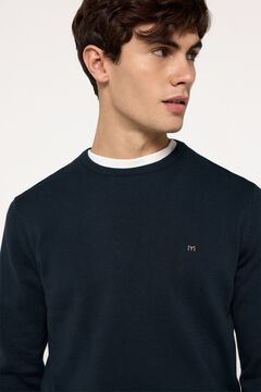 Fifty Outlet Jersey Básico Cuello caja Navy