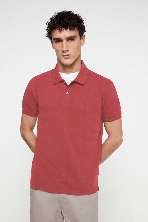 Fifty Outlet Polo basico algodon Milano Coral