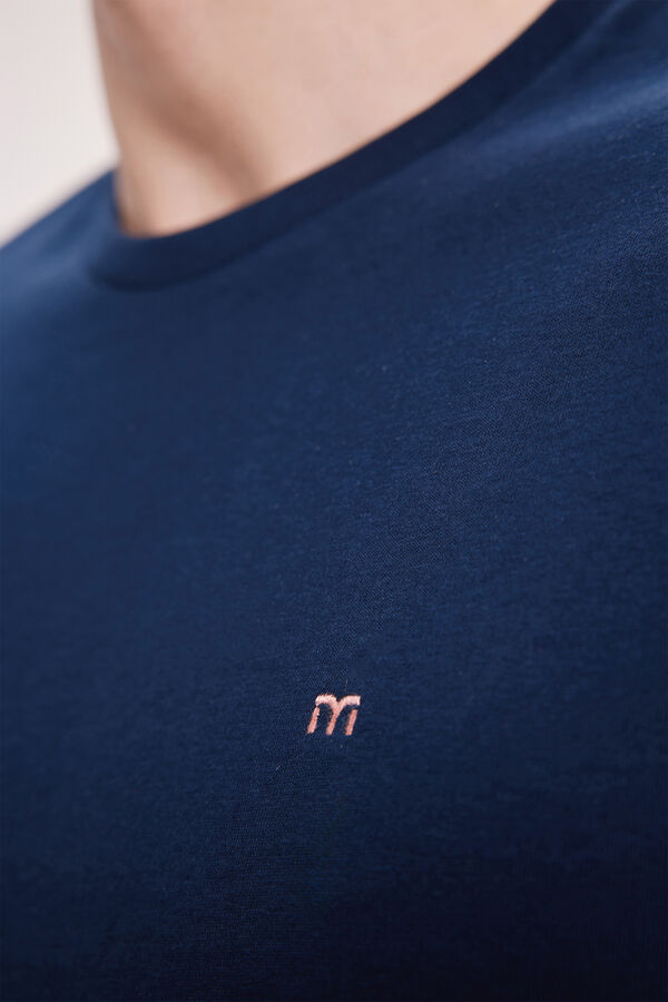 Fifty Outlet Camiseta Básica Navy