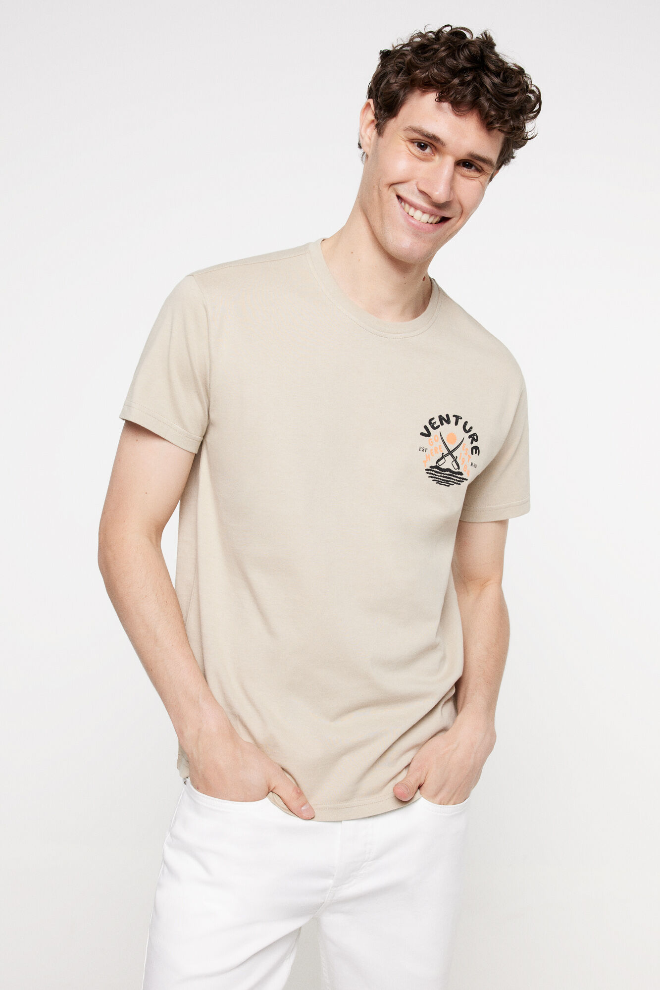 Milano Playera manga corta. 100% algod&oacute;n.