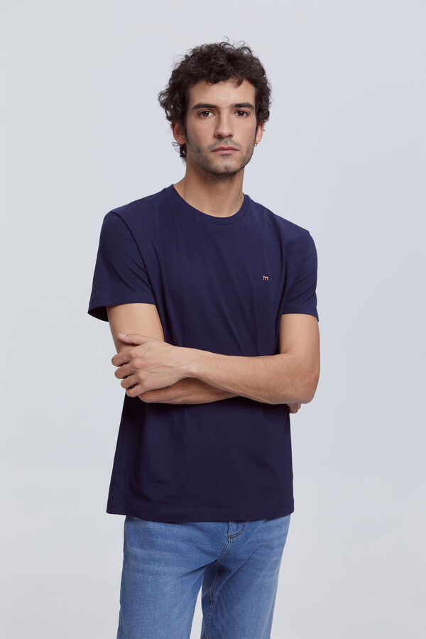 Milano Camiseta basica 100% algodón BCI Navy