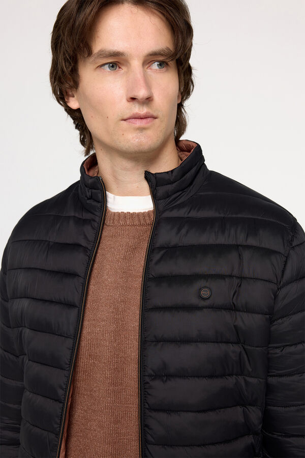 Fifty Outlet Chaqueta acolchada reversible Negro