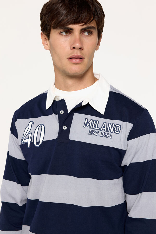 Fifty Outlet Polo rugby aniversario Navy