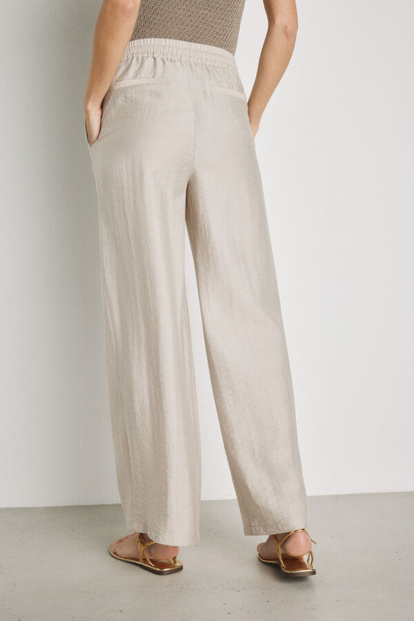 Milano Pantal&oacute;n ancho Gris Claro
