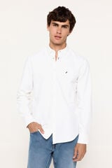 Fifty Outlet Camisa oxford aniversario Blanco