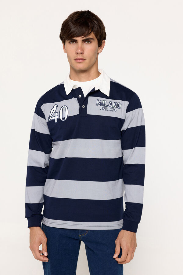 Fifty Outlet Polo rugby aniversario Navy