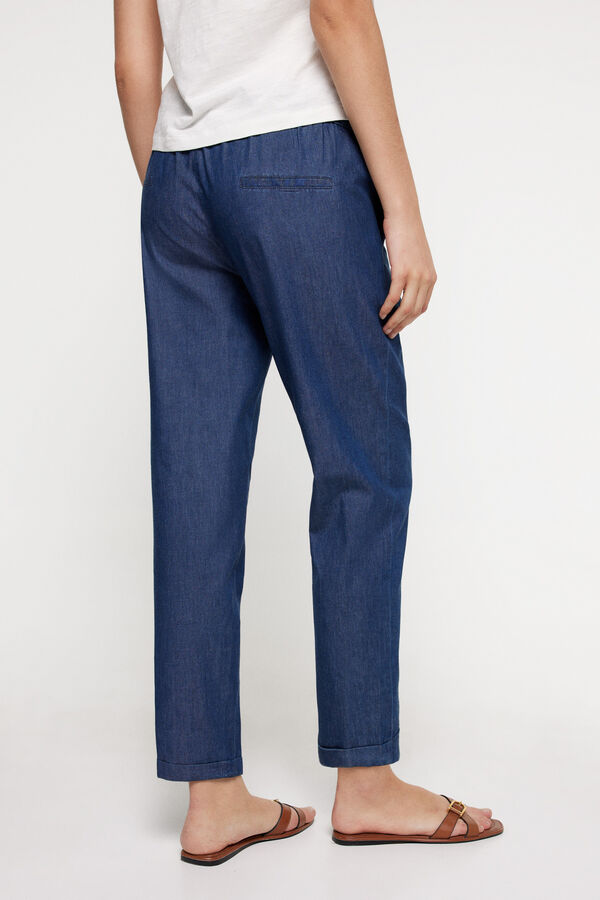 Fifty Outlet Pantalón light denim. Navy