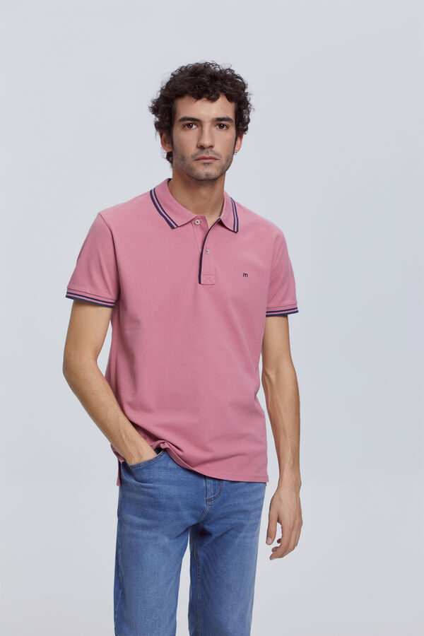 Fifty Outlet Polo Tips Milano Rosa
