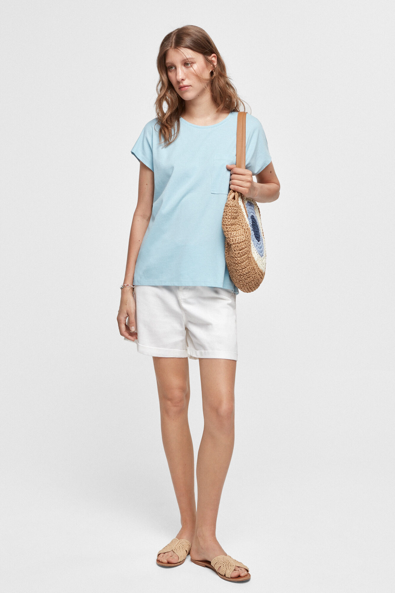 milano Camiseta Oversize Melange