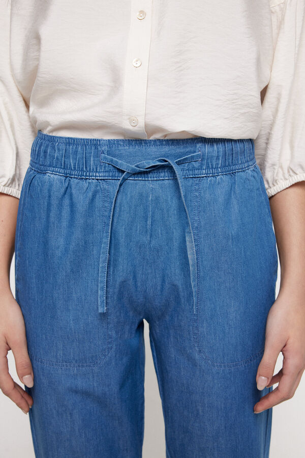 Milano Pantal&oacute;n ligth denim Azul
