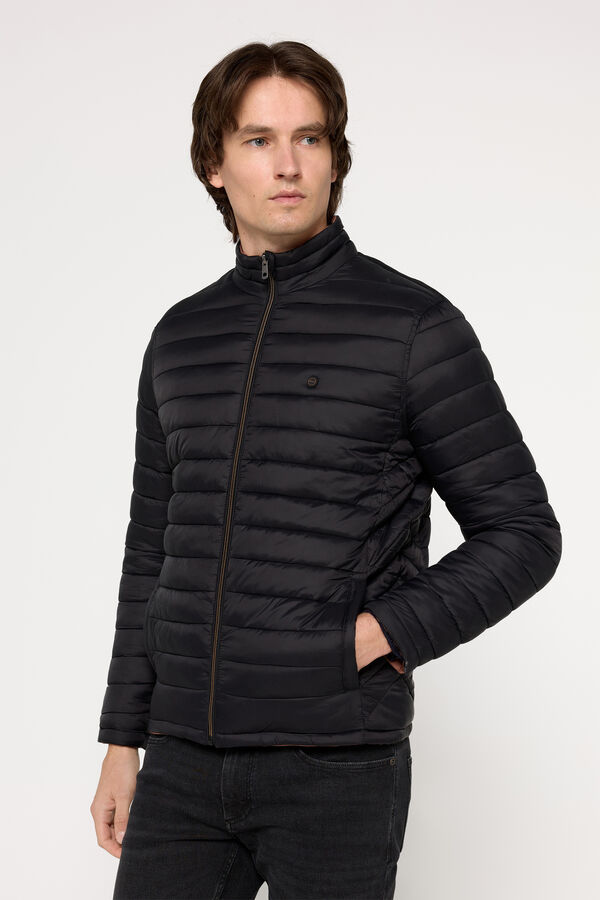 Fifty Outlet Chaqueta acolchada reversible Negro