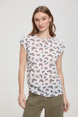 Fifty Outlet Playera estampada Verde