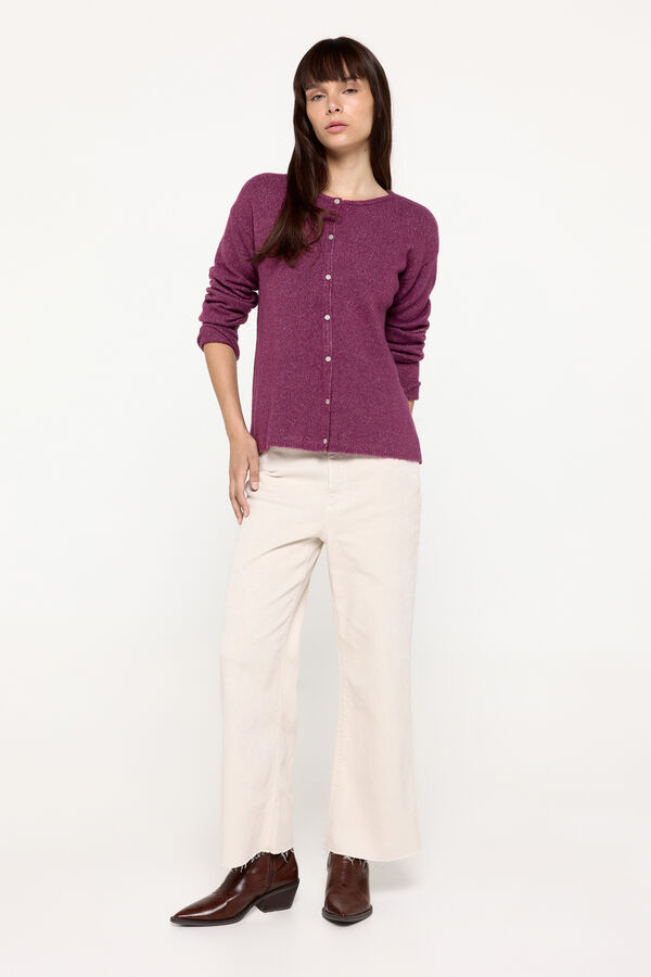 Fifty Outlet Cárdigan en tejido soft Rosa