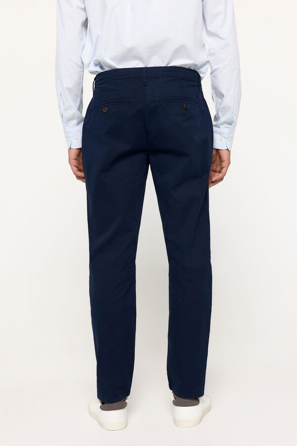 Fifty Outlet Pantalón chino aniversario Navy