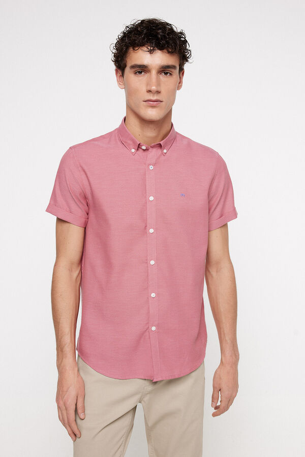 Fifty Outlet Camisa Manga Corta Rojo