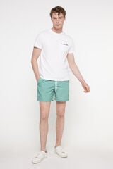 Pedro del Hierro Ba&ntilde;ador con estampado mini flotador PDH. Azul
