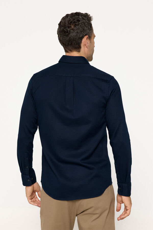Fifty Outlet Camisa sport estructura Navy